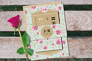 Vintage Wedding Invitation Suite, an Invitation Template by wulano (Thumbnail 2 of 5)