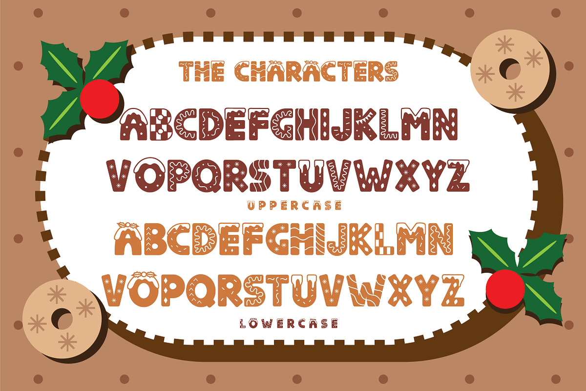 Delicious Cookies, a Sans Serif Font by caocastudio (Photo 2 of 3)
