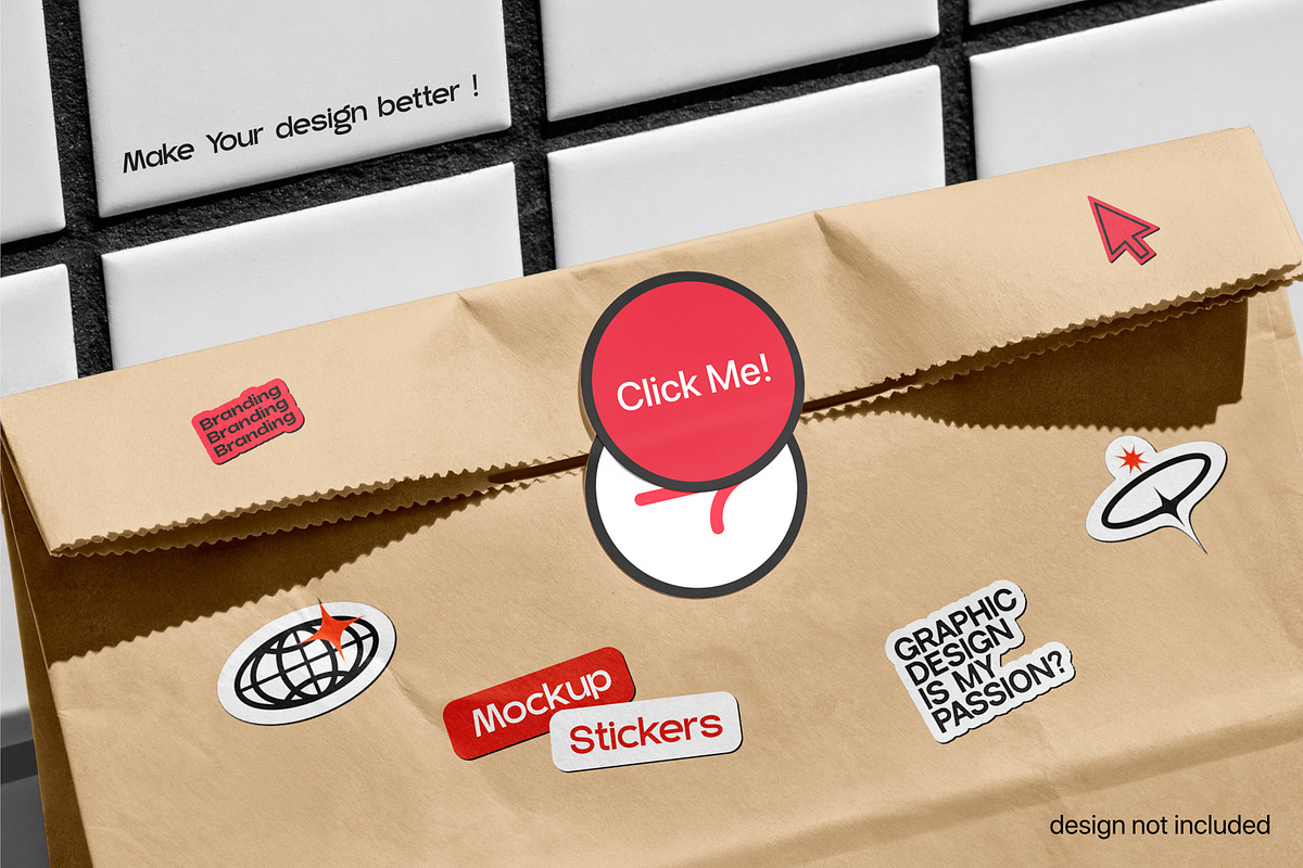 Product Sticker Mockups Pack, a Packaging Mockup by RamStudio2 (Photo 3 of 14)