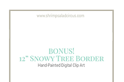 Watercolor Christmas Trees, an Illustration by Shrimp Salad Circus (Thumbnail 3 of 4)