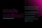 Stovia, a Sans Serif Font by INKsTYPIA (Thumbnail 3 of 7)