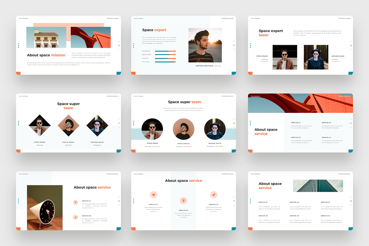 Space - Business PowerPoint Template, a Presentation Template by BeadyLab (Photo 3 of 6)