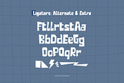 Blueming Sharing Cutout Handwritten, a Handwritten Font by gracetype_studio (Thumbnail 11 of 12)
