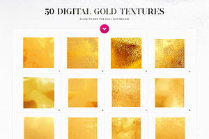 300 Gold & Silver Foil Textures