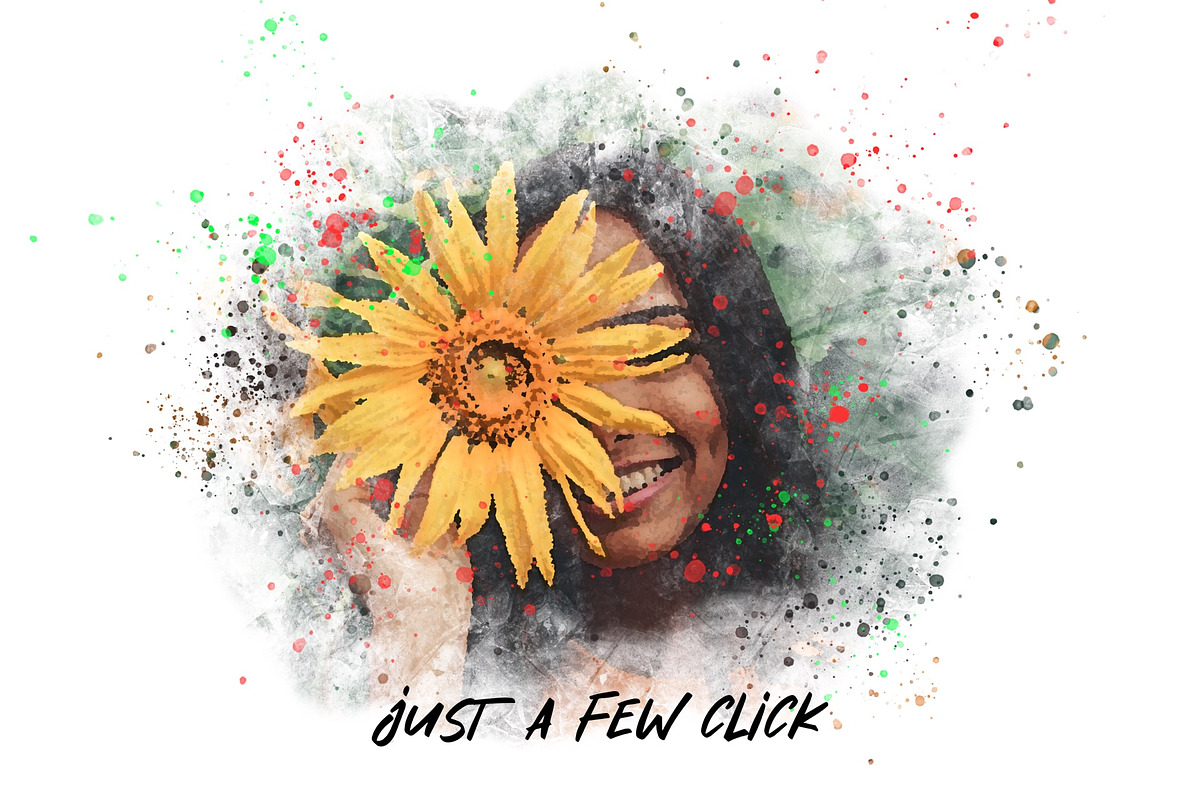 Watercolor Painting Photo Effect, a Layer Style Add-On by WudelMbois Studio (Photo 2 of 3)