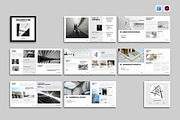 Architecture Portfolio Template, a Brochure Template by Spark_Creative (Thumbnail 1 of 5)