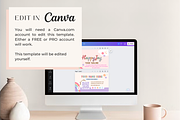 Rainbow Business Card Canva Template, a Business Card Template by Summit Avenue (Thumbnail 3 of 7)