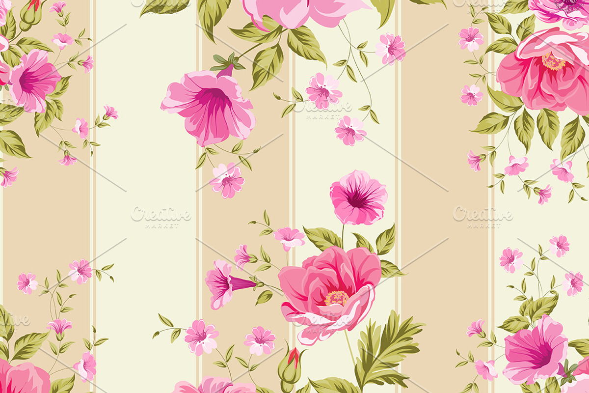 12 Floral Patterns and Wallpapers preview 4