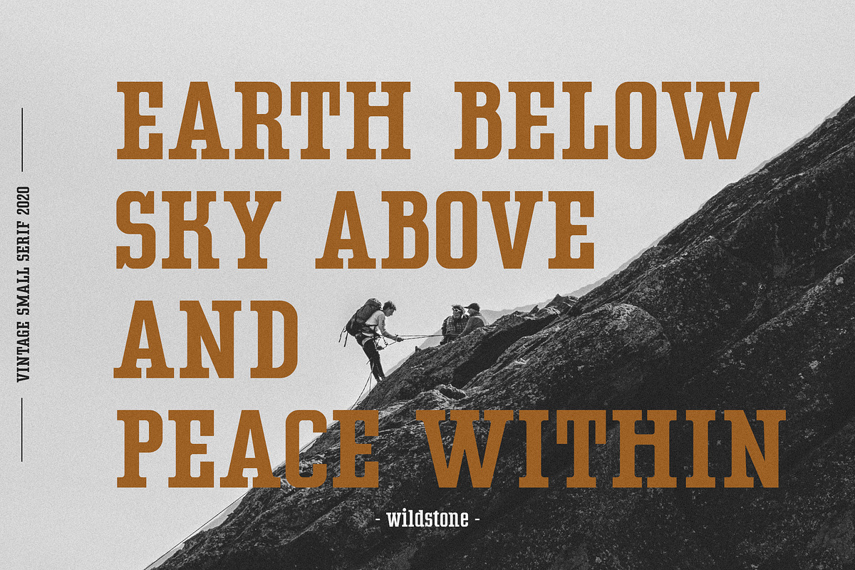 Wildstone Slab, a Slab Serif Font by Typia Nesia (Photo 6 of 12)