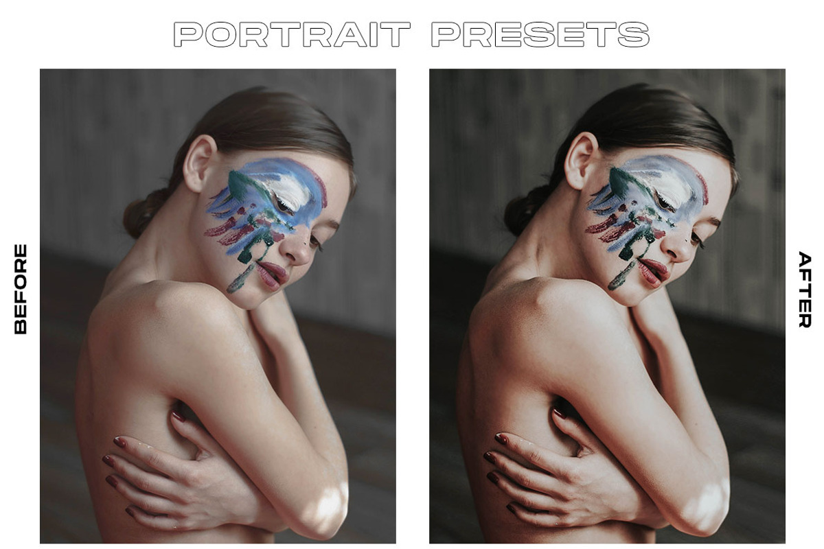 80 Portrait Lightroom Presets Bundle, an Action Add-On by CreativePresets.com (Photo 10 of 12)