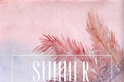 Watercolor beach backgrounds, a Texture Graphic by Inna Vinchenko Designs (Thumbnail 4 of 7)
