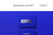 Business Card Mockup Template Bundle, a Business Card Template by PrintPixel (Thumbnail 98 of 104)