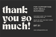 Card Template Thank You, a Graphic by Dheny Designer (Thumbnail 5 of 11)