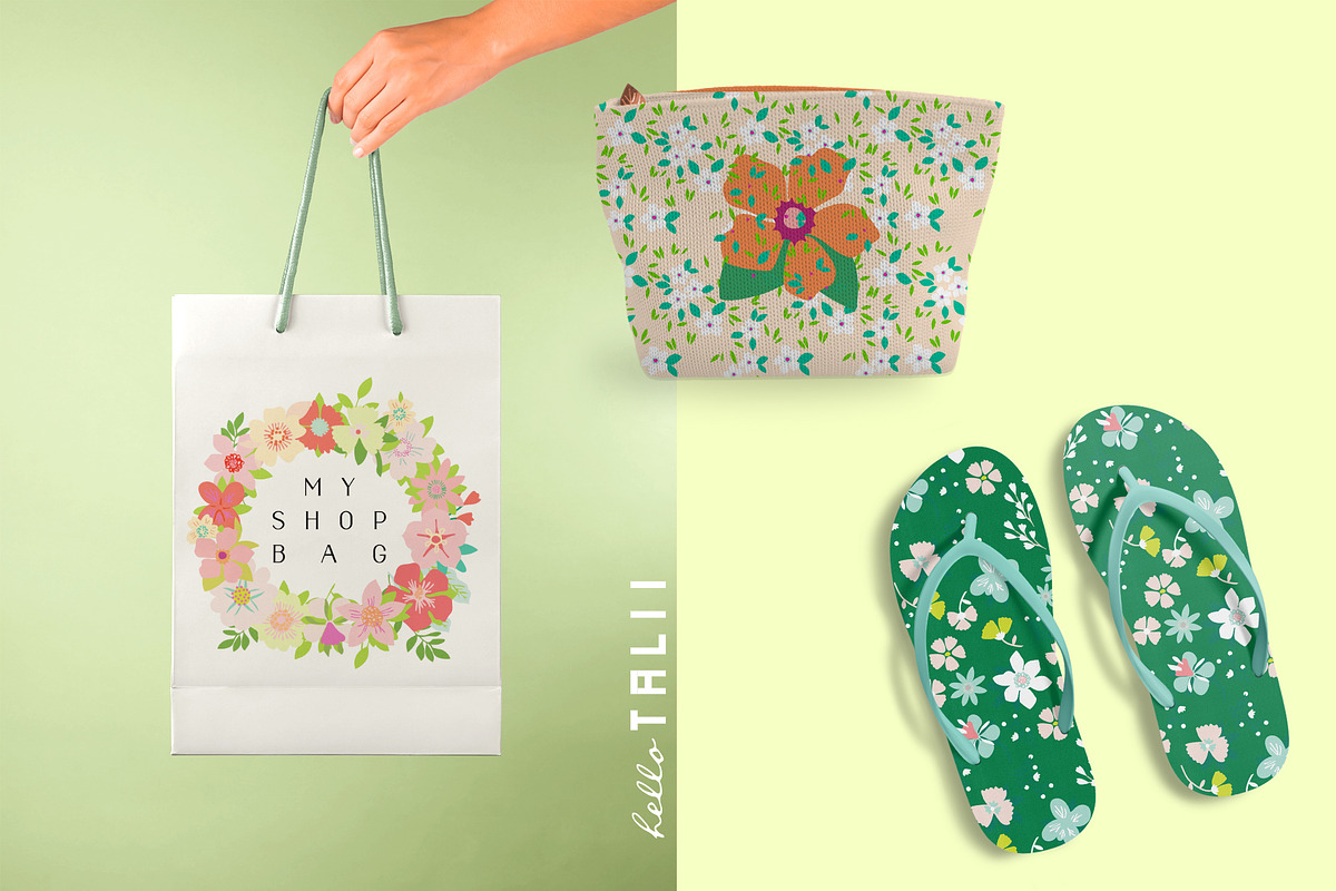 FLOWERS- Spring Illustration Bundle, a Seasonal Illustration by Hello Talii (Photo 4 of 8)