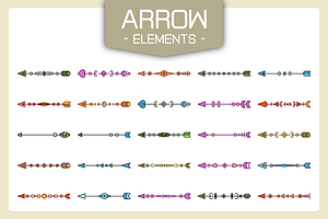 Tribal Arrows And Decorative Arrows