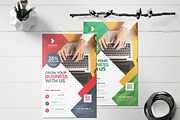 Corporate Flyer, a Flyer Template by Creativpixl (Thumbnail 6 of 6)