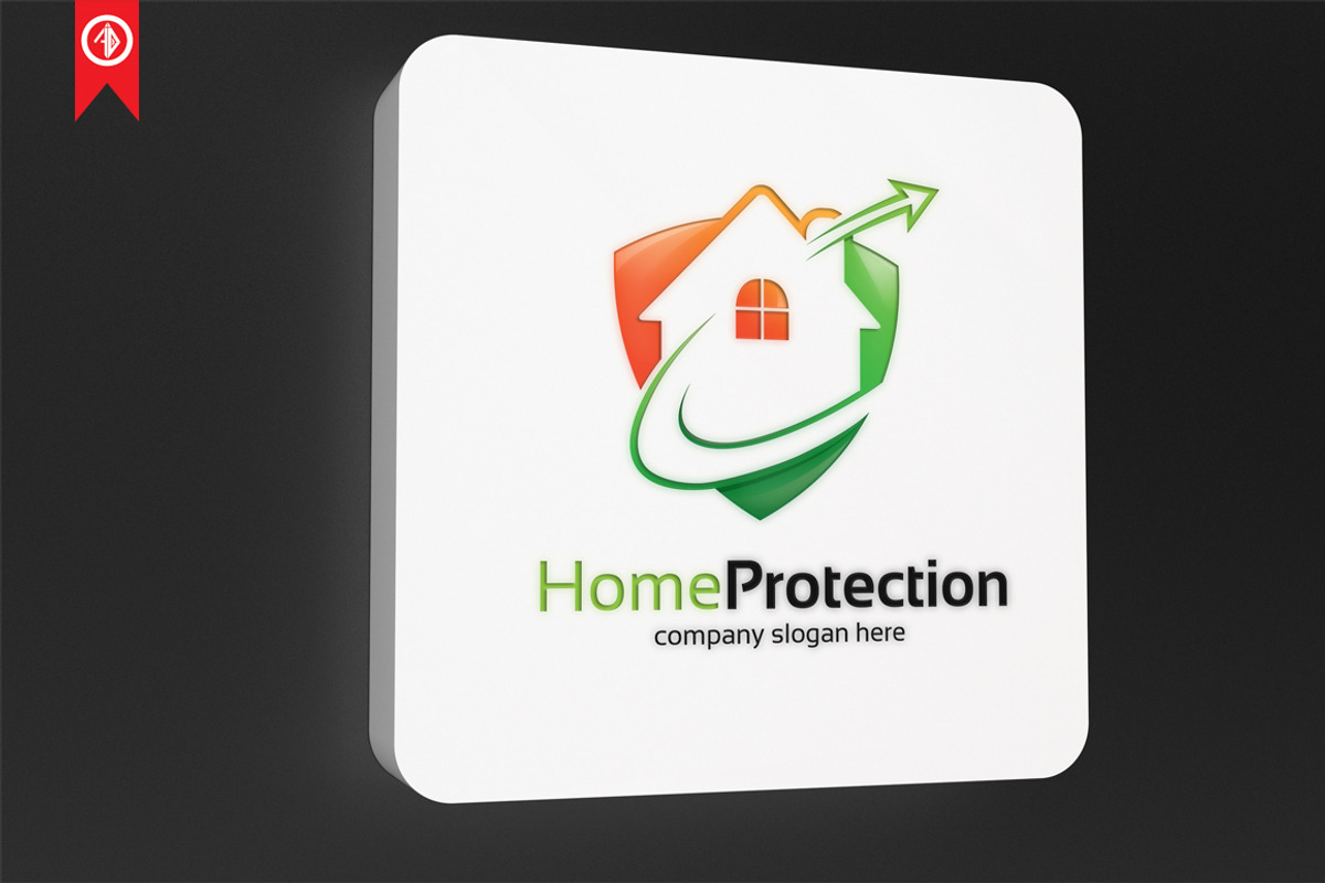 Home Protection - Logo Template, a Branding & Logo Template by Artha ...