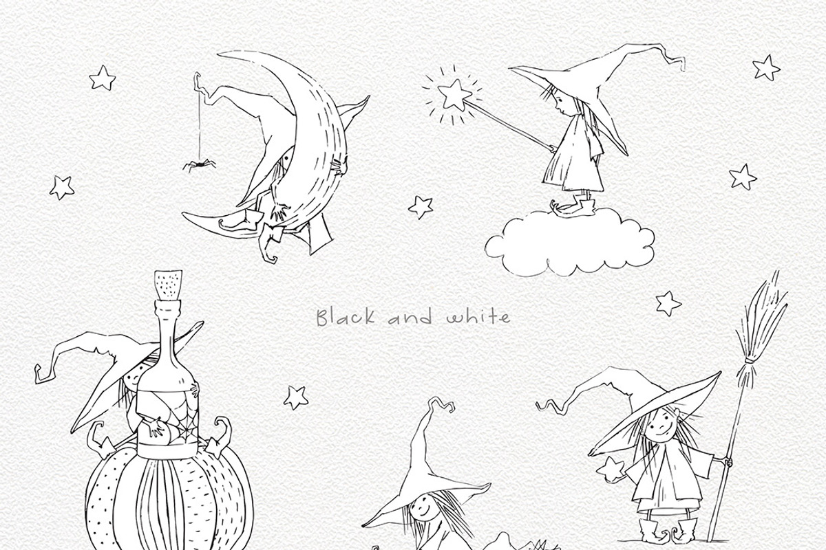 Cute Halloween Collection, an Illustration by Eva Katerina (Photo 14 of 19)