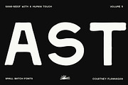 Slowstate | Malibu-inspired display, a Sans Serif Font by Courtney Flannagan Design (Thumbnail 6 of 11)