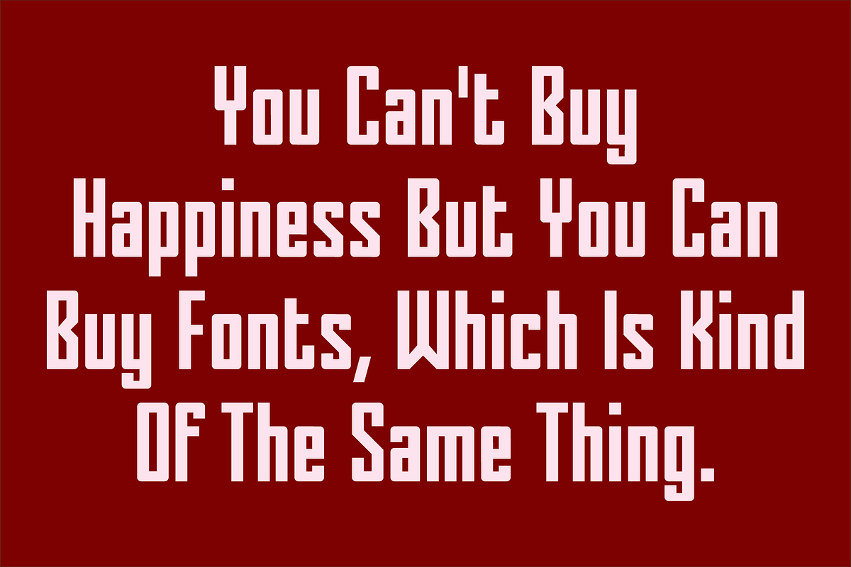 Rigide Medium - Sans Serif Font, a Font by GG Design (Photo 9 of 10)