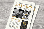 Wedding Anniversary Invitation, an Invitation Template by Guuver (Thumbnail 2 of 3)