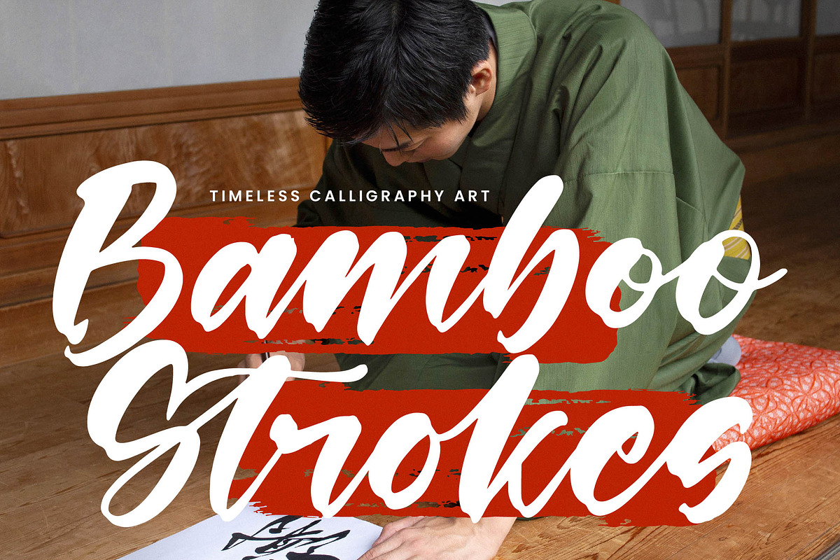 Shinobi Morning Bold Calligraphy, a Script Font by stylishtype.co (Photo 16 of 20)