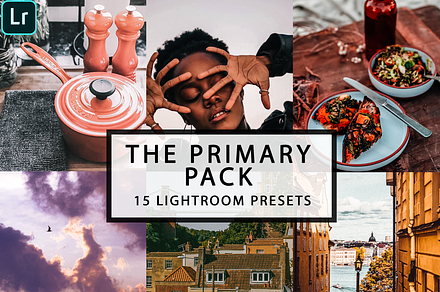 15 Lightroom Presets PRIMARY PACK