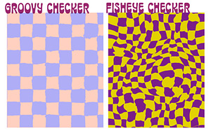 Checkered Patterns - Trippy Patterns