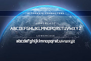 Space Town - Stencil Logo Font, a Sans Serif Font by Bale Type (Thumbnail 9 of 9)
