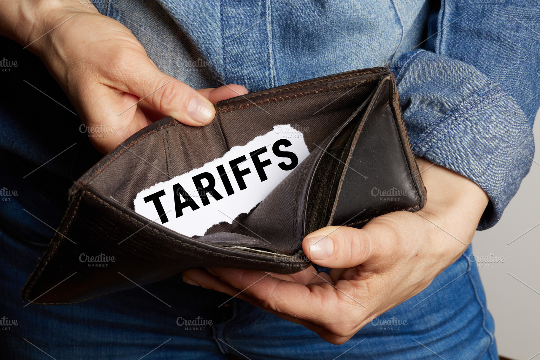 Empty Wallet with Tariffs Note - Economic Struggle, a Business Photo by Alliance Images