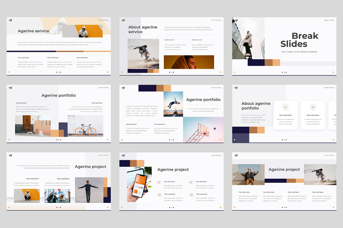 Agerine - Casual Google Slides, a Presentation Template by BeadyLab (Photo 4 of 6)