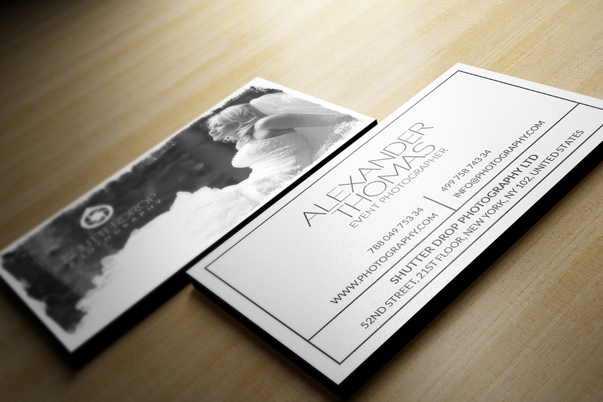 Photography Business Card, a Business Card Template by Marvel (Photo 5 of 6)