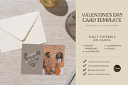 VALENTINE'S DAY CARD CANVA TEMPLATE, a Card Template by The Little Lily Studio (Thumbnail 5 of 5)