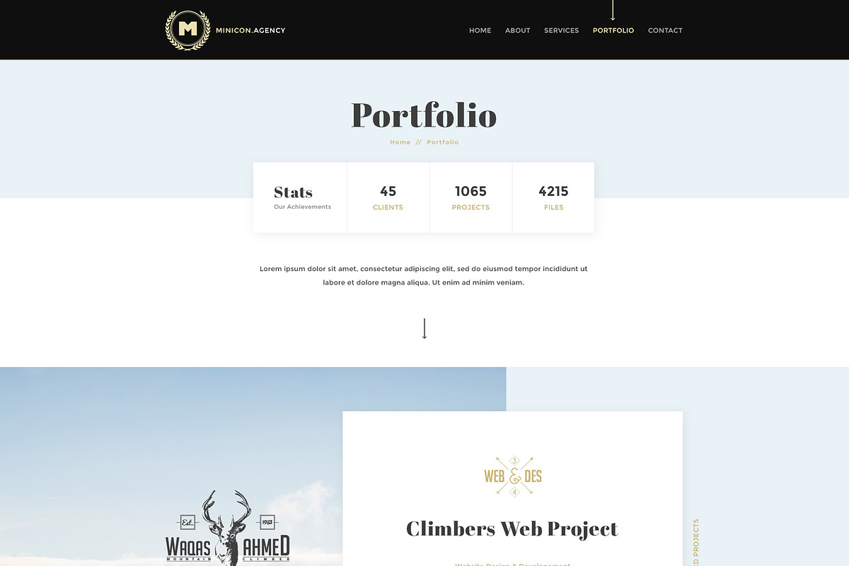 Minicon HTML and PSD Template, a HTML Template by PSDFY (Photo 5 of 10)