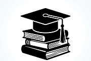50 Graduation Cap and Book, an Education Illustration by Amazin_art (Thumbnail 22 of 28)