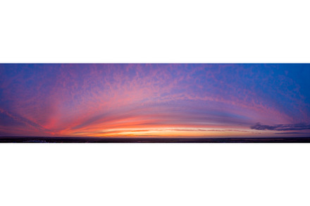 Aerial View Of Sunset Sky Background, a Nature Photo by Our Amazing World