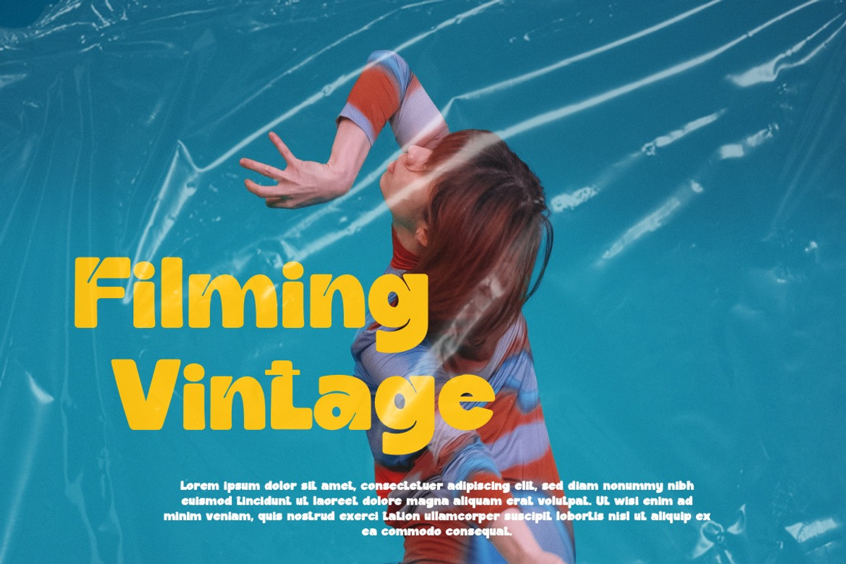Daffiys - Cartoon Retro Font, a Sans Serif Font by Dhabee (Photo 16 of 16)