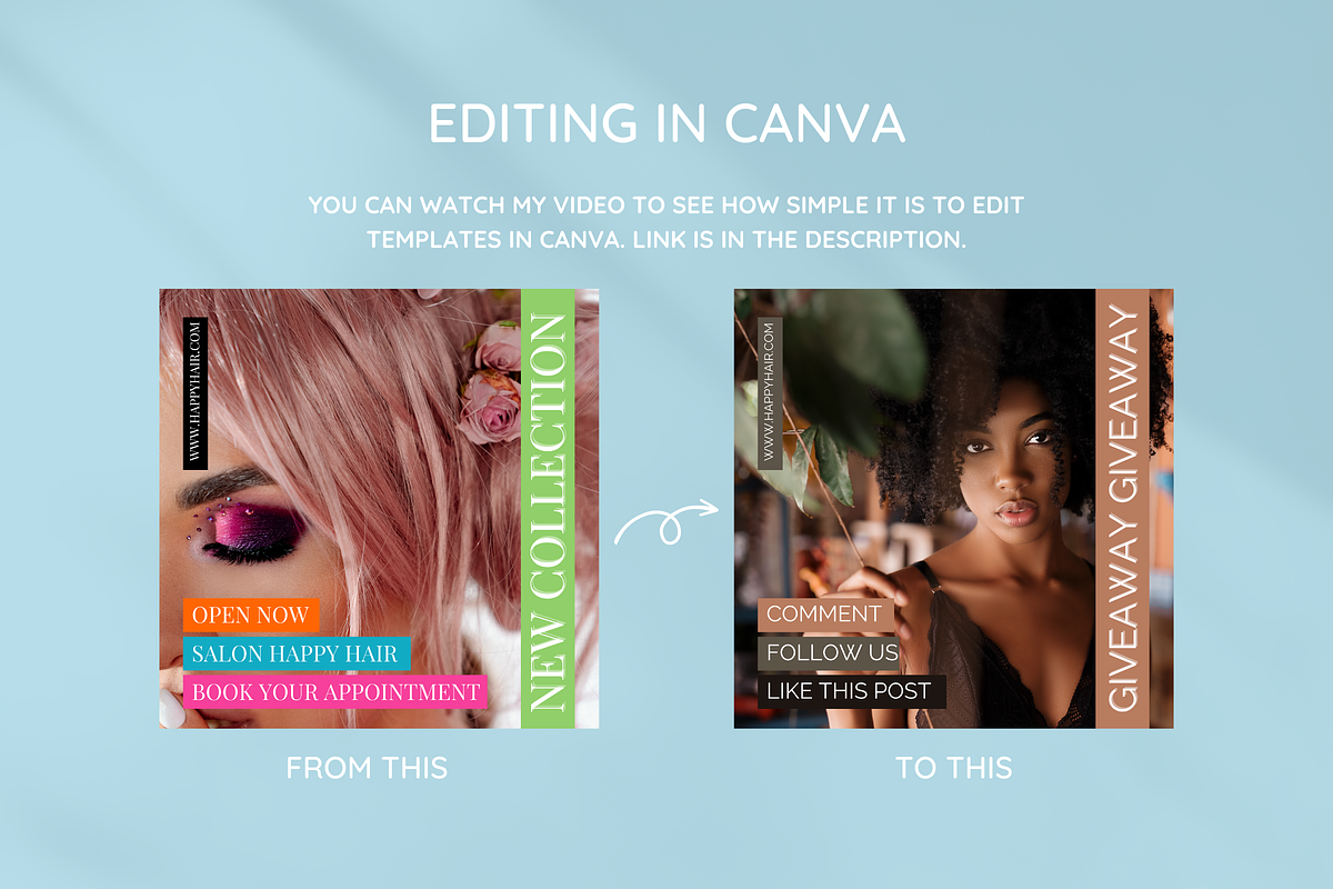 Business Card Template - 2 sides, a Business Card Template by SunshineStudioBoutique (Photo 8 of 9)