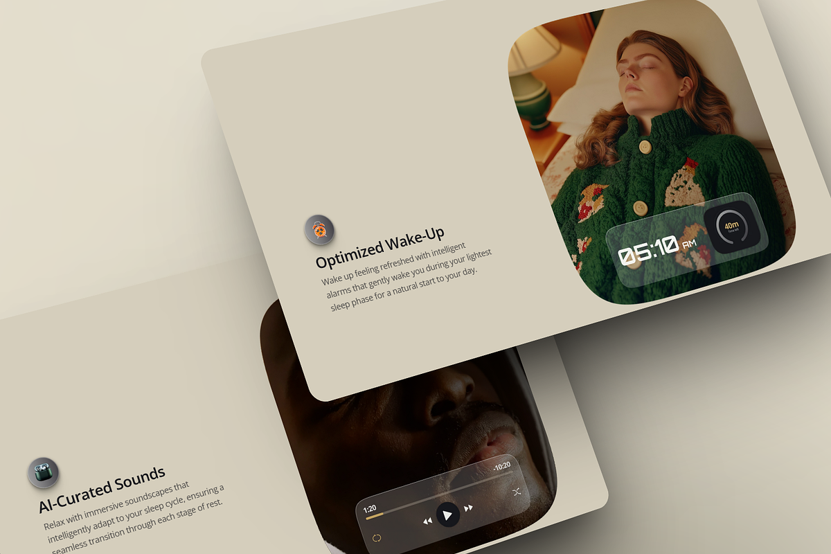 Aurapod, a Landing Page Template by Kayode Sasona (Photo 2 of 4)