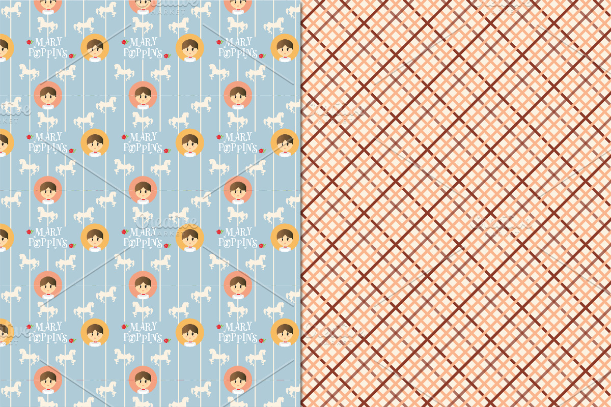 Magic Mary, a Pattern Graphic by Sonia design studio (Photo 4 of 4)
