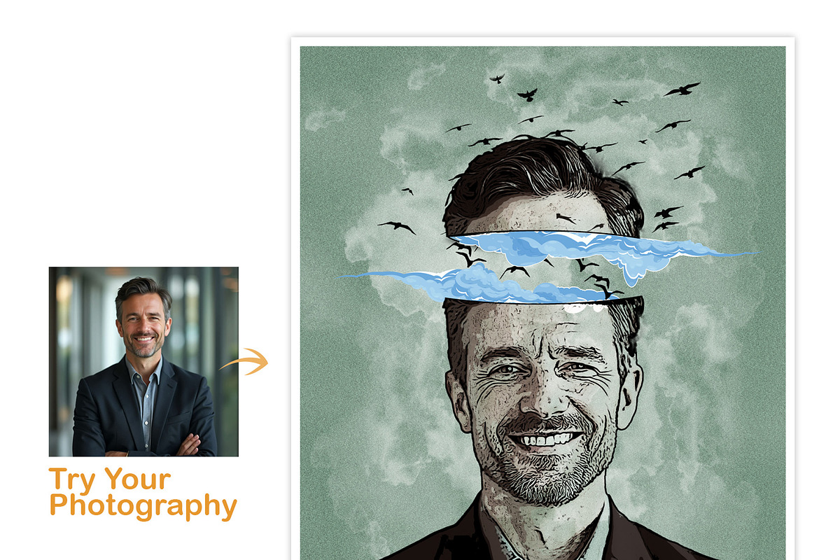Editable Photoshop Art Photo Effect, an Action Add-On by MRI STUDIO (Photo 16 of 16)
