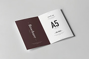 Tri-Fold A5 Brochure Mock-up, an Advertising Mockup by zippypixelstudio (Thumbnail 3 of 9)