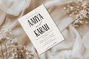 Modern Wedding Invitation Template, a Templates & Theme by Elegant_Studio44 (Thumbnail 4 of 4)