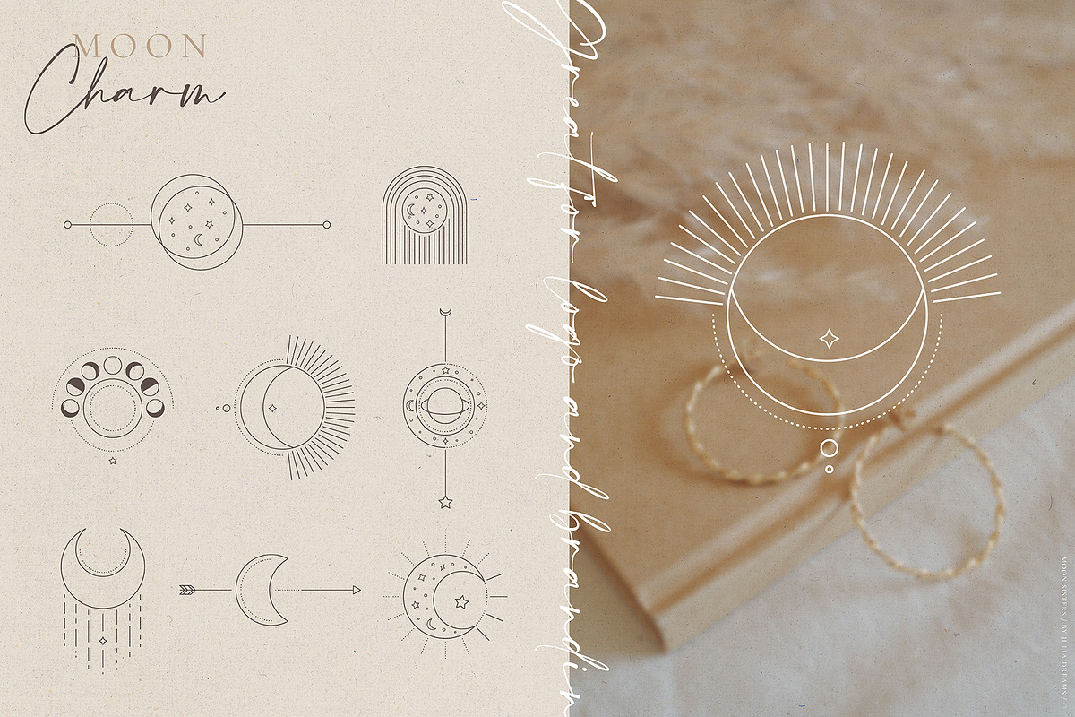 Moon Sisters Collection, an Animal Illustration by Julia Dreams (Photo 8 of 14)