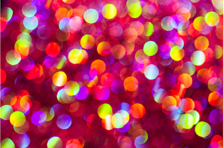 Purple holiday bokeh. Abstract, an Abstract Photo by Yummypic