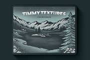 Timmy Textures 40 Procreate Brushes, a Brush Add-On by VisualTimmy (Thumbnail 1 of 4)