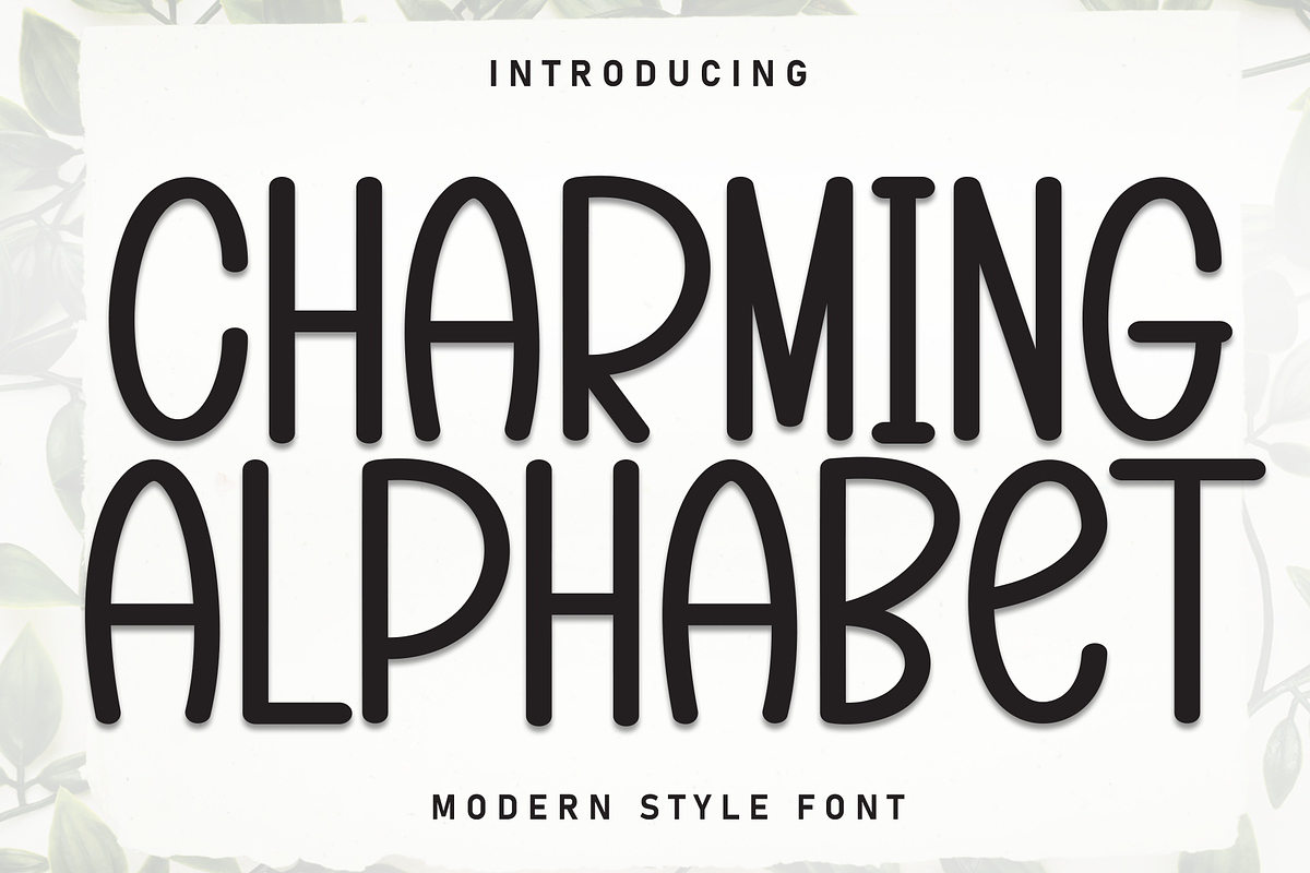 Charming Alpabet | Script Font, a Script Font by Scratchones (Photo 1 of 8)