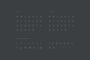 EPBO Scifi Futuristic Font, a Font by baqoos (Thumbnail 8 of 8)