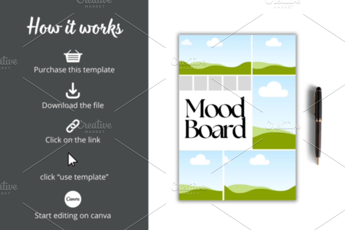 Mood Board Canva Template Bundle, a Holiday Photo by Akrinity Digital (Photo 5 of 5)