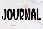 Journal, a Serif Font by InermediaSTUDIO (Thumbnail 1 of 8)